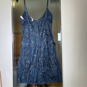 Oh Polly Black Embellished Dress NEVER WORN